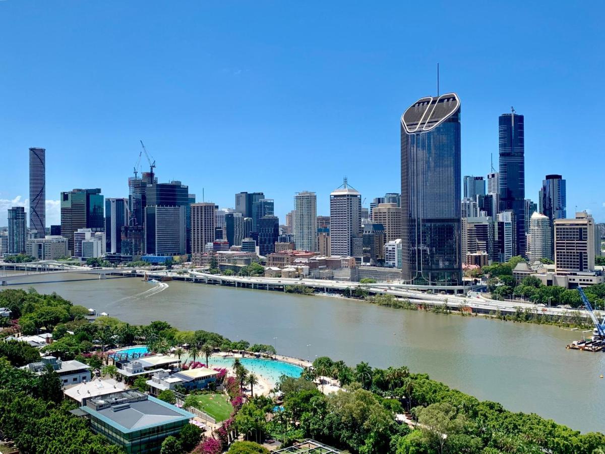 Amazing River View - 3 Bedroom Apartment - Brisbane Cbd - Netflix - Fast Wifi - Carpark Екстериор снимка