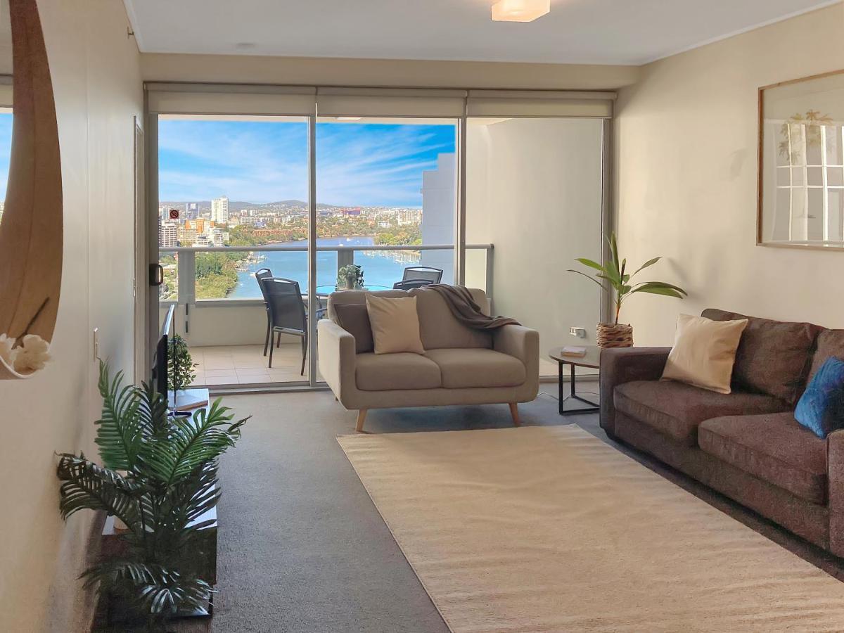 Amazing River View - 3 Bedroom Apartment - Brisbane Cbd - Netflix - Fast Wifi - Carpark Екстериор снимка
